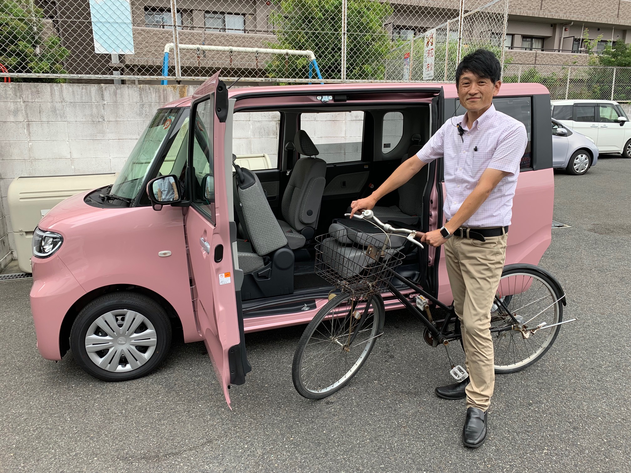 新型タントに自転車をのせてみた 奈良ダイハツ株式会社
