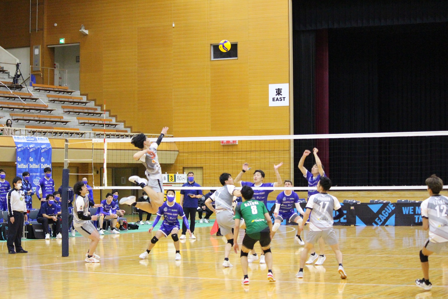 バレーボールV2リーグ 奈良ドリーマーズの応援に行ってきました