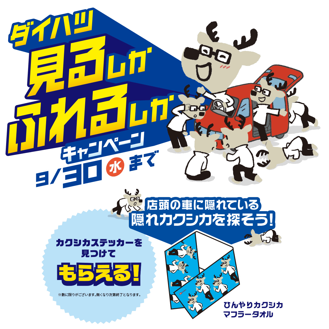見るしかふれるしかキャンペーン